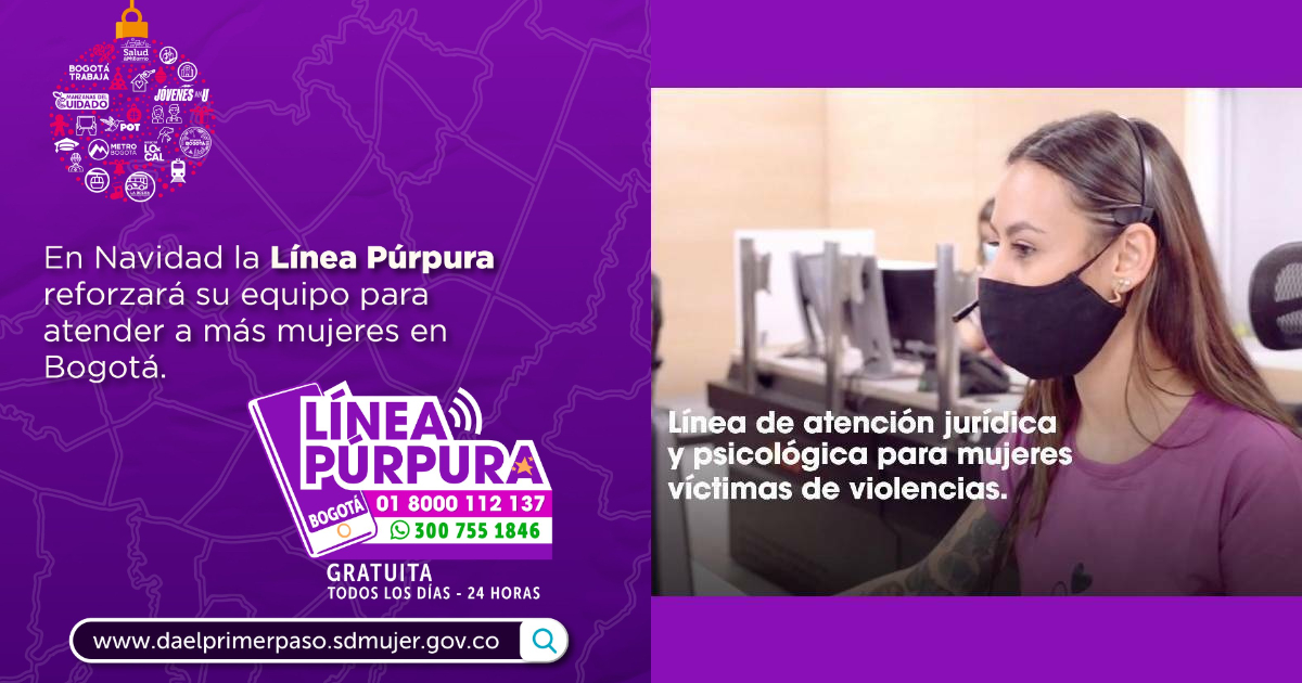 Medidas de Plan Navidad 2023 de prevención de violencias a mujeres 