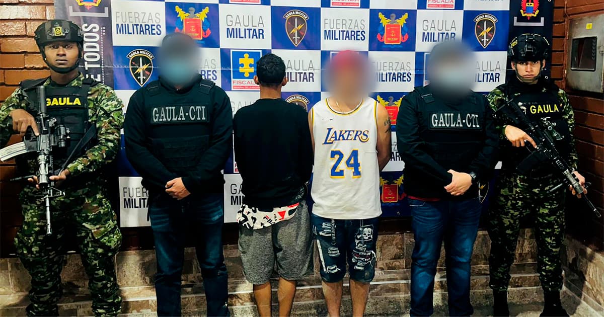 Video: Autoridades capturaron en Bogotá a extorsionistas del Tren de Aragua