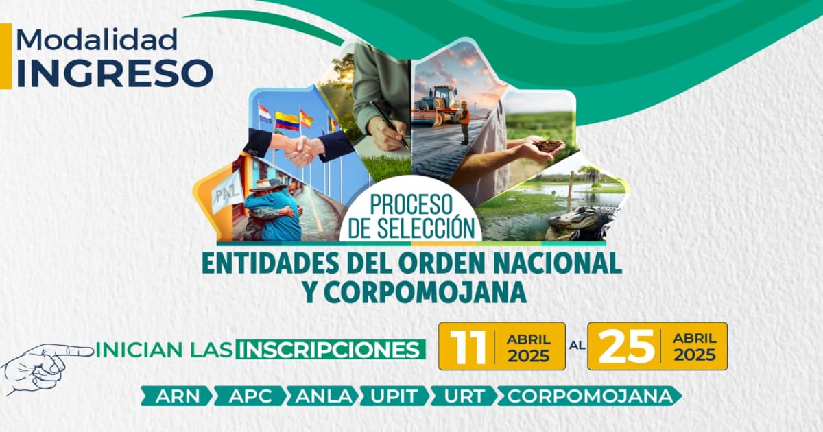 1.022 vacantes de carrera administrativa oferta la Comisión Nacional