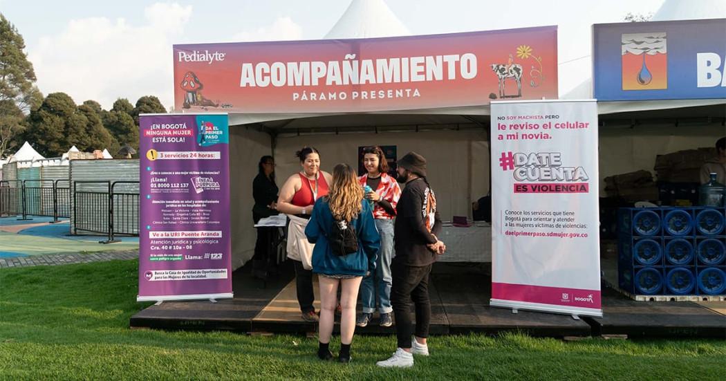 Distrito refuerza la prevención de violencias en el Festival Estéreo Picnic 2025