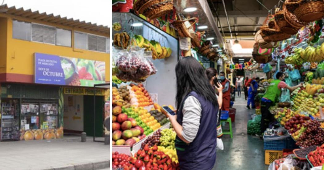 Planes en Bogotá visita la Plaza Distrital de Mercado 12 de Octubre