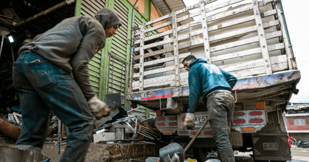 Operativos de control e inspección a bodegas de reciclaje en Bogotá