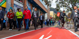 Distrito se tomó la calle 53 para mejorar movilidad, seguridad y espacio público