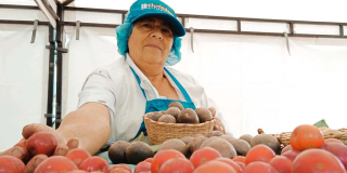 Mercado en Bogotá con los Mercados Campesinos 27 y 28 de julio 2024