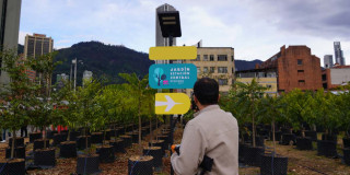 Jardín Estación Central apuesta para revitalizar el centro Bogotá 2024
