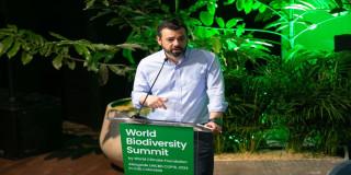 Alcalde Galán participó en el World Biodiversity Summit en la COP16