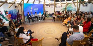 Alcalde Galán participó en panel 'Camino a la Conformidad en Biodiversidad'