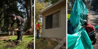 Así van las jornadas de recuperación y embellecimiento del Parque Nacional