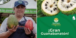 Asiste a la Guanabanatón en Mercados Campesinos sábado 22 y domingo 23 febrero