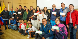 Usme impulsa el deporte con estímulos para clubes y fundaciones