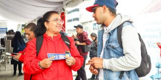 Trabajo en Bogotá feria en Patio La Reforma en Usme 14 de marzo 2025