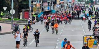 Ciclovía de Bogotá suspende tramos por marchas del Día del Trabajo jueves 1 mayo