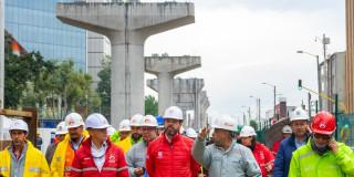 Obras Metro de Bogotá van 222 capiteles y 3.8 kilómetros de viaducto