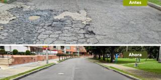 Intervención vías y malla vial del barrio El Plan de Suba en Bogotá