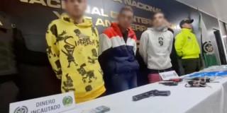Cayeron 'Los Seguros', dedicados al tráfico de estupefacientes en Bogotá