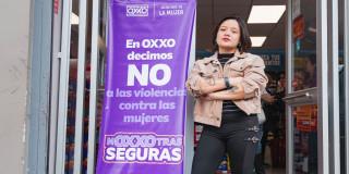 Mujeres en Bogotá sigue creciendo 'Redes Seguras' en tiendas OXXO 2025