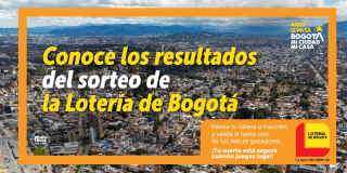 Lotería de Bogotá conoce resultados sorteo sábado 3 de mayo 2025