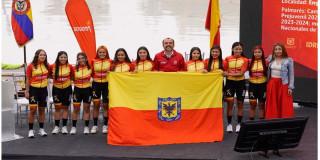 Nuevo equipo de ciclismo femenino de Bogotá, talento capitalino 2025 