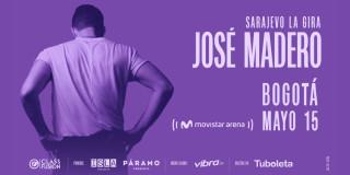 Concierto de José Madera en Bogotá en Movistar Arena 15 de mayo 2025