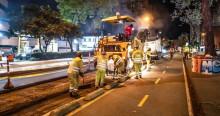 Distrito tapa huecos en carrera Séptima Bogotá 70 mil metros cuadrados