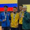 Andrés Guecha del Equipo Bogotá gana medalla de oro en karate México 