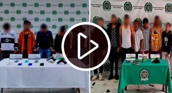 📸 Resultados en materia de seguridad del 3 al 6 de junio en Bogotá